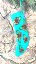 Load and play video in Gallery viewer, Felt Flowers Holiday Stocking