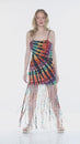 Load and play video in Gallery viewer, Tiedye Super Fringe Maxi Dress