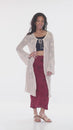 Load and play video in Gallery viewer, Celestial Lacy Longline Cardigan