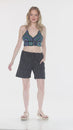Load and play video in Gallery viewer, Homespun Stripe Unisex Shorts