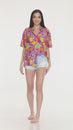 Load and play video in Gallery viewer, Mushroom Love Print Hawaiian Shirt