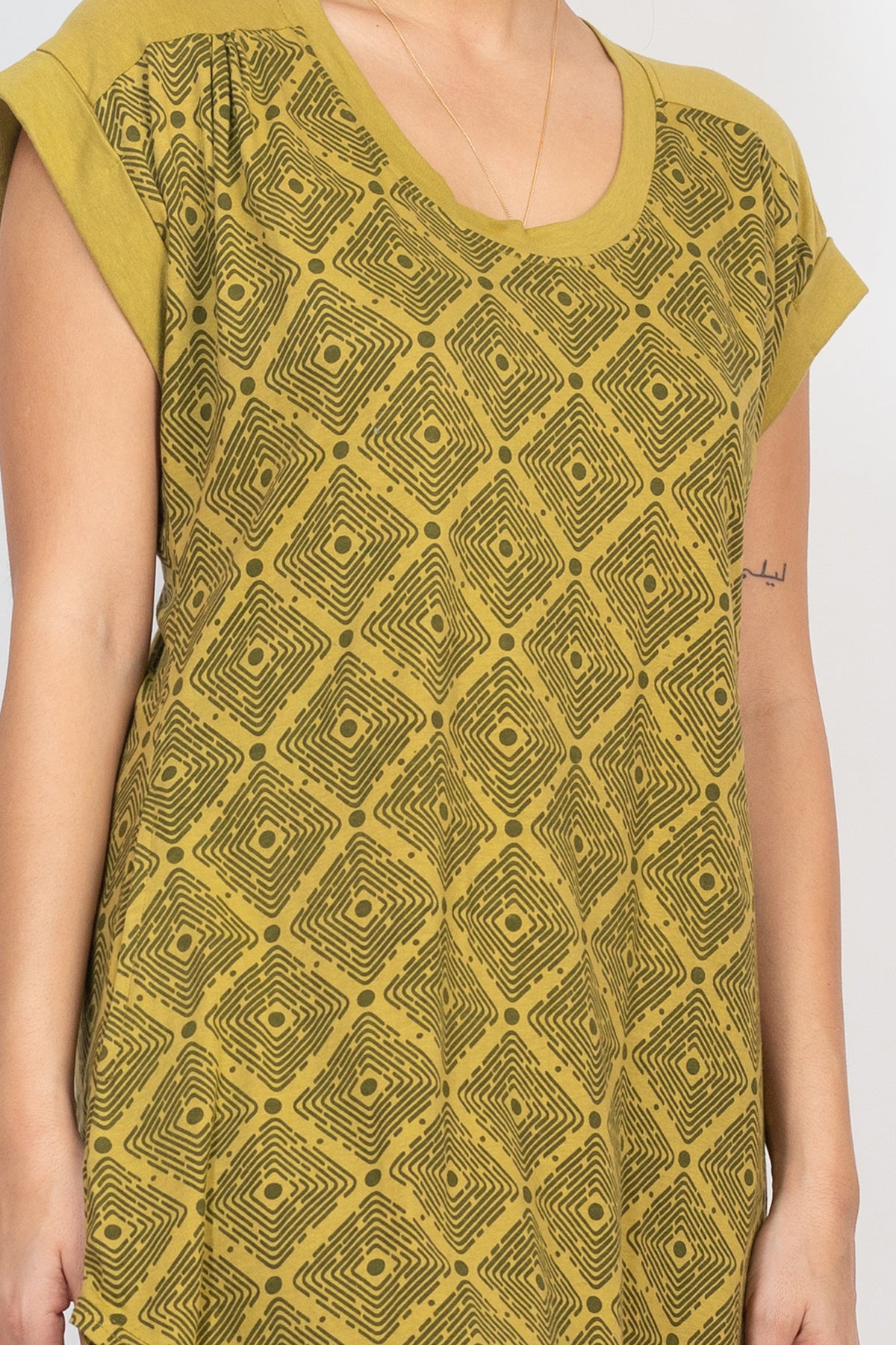 Geo T-shirt Dress
