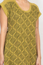Load image into Gallery viewer, Geo T-shirt Dress