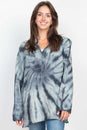 Load image into Gallery viewer, Spiral Tiedye Baja Hoodie