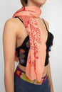 Load image into Gallery viewer, Crystals Printed Soft Sun Scarf