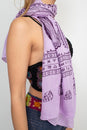 Load image into Gallery viewer, Crystals Printed Soft Sun Scarf