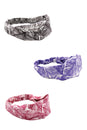 Load image into Gallery viewer, Tropical Leaf Cotton Headband: 12pcs/Pkt