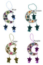 Load image into Gallery viewer, Celestial Moon Felt Charm: 12pcs/pkt