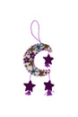 Load image into Gallery viewer, Celestial Moon Felt Charm: 12pcs/pkt