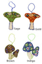Load image into Gallery viewer, Woolly Wild Mushroom Charms: 12pcs/pkt