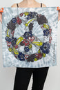 Load image into Gallery viewer, Floral Peace Sign Bandana: 12pcs/Pkt