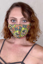 Load image into Gallery viewer, Lotus Print Face Mask-12pcs/pkt