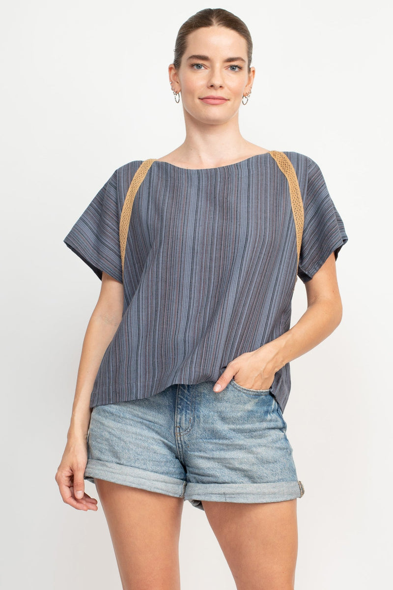 Cozy Cutout Chic Lounge Top