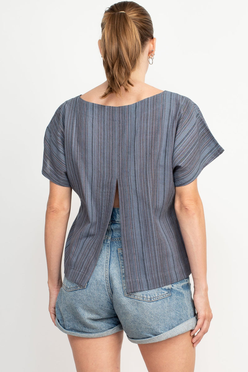 Cozy Cutout Chic Lounge Top