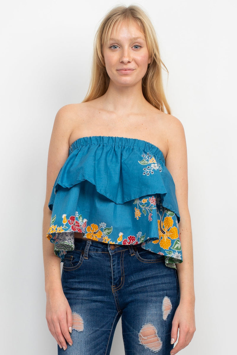 Aloha Bali Strapless Crop