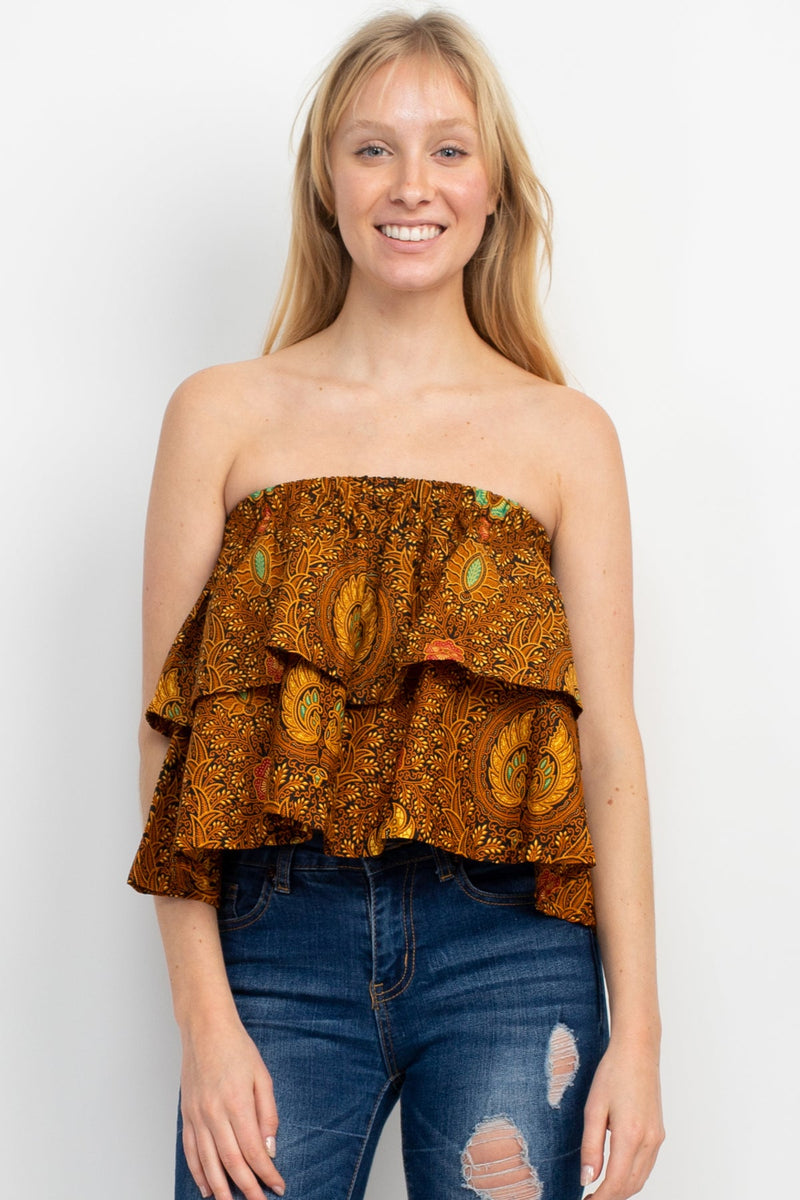 Aloha Bali Strapless Crop