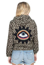 Load image into Gallery viewer, Crochet Mandala Bomber Jacket
