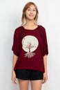 Load image into Gallery viewer, Lunar Tree of Life Oversize Soft Sweater
