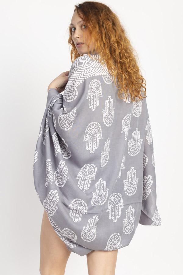 Hamsa Flowing Cocoon Wrap