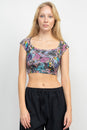 Load image into Gallery viewer, Dream Flight Ragland Crop Top
