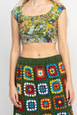 Load image into Gallery viewer, Dream Flight Ragland Crop Top
