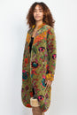 Load image into Gallery viewer, Quilted Velvet Long Jacket
