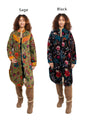 Load image into Gallery viewer, Quilted Velvet Long Jacket

