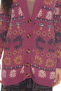 Load image into Gallery viewer, Fair Isle Mushroom Cardigan

