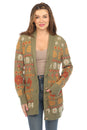 Load image into Gallery viewer, Fair Isle Mushroom Cardigan
