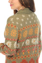 Load image into Gallery viewer, Fair Isle Mushroom Cardigan
