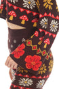 Load image into Gallery viewer, Fair Isle Mushroom Crop Cardigan
