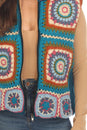 Load image into Gallery viewer, Crochet Mandala Fleece Lined Vest 
