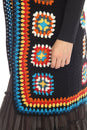 Load image into Gallery viewer, Long Hoodie Granny Square Vest
