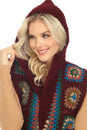 Load image into Gallery viewer, Long Hoodie Granny Square Vest
