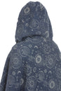 Load image into Gallery viewer, Celestial Cotton Hoddie Poncho
