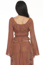 Load image into Gallery viewer, Flowy Peasant Blouse
