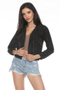 Load image into Gallery viewer, Celestial Emb Bomber Hoodie
