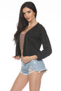 Load image into Gallery viewer, Celestial Emb Bomber Hoodie
