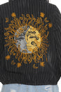 Load image into Gallery viewer, Celestial Emb Bomber Hoodie
