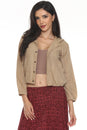 Load image into Gallery viewer, Celestial Emb Bomber Hoodie
