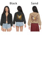 Load image into Gallery viewer, Celestial Emb Bomber Hoodie
