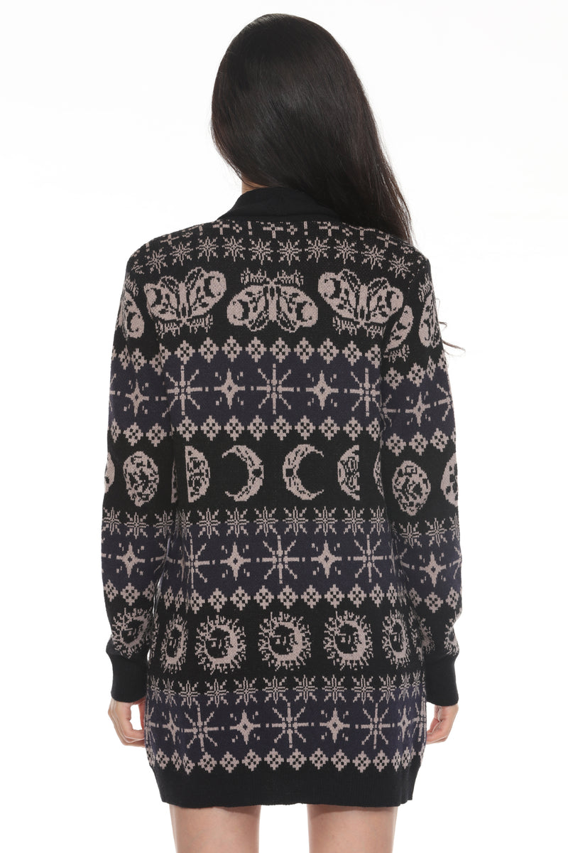 Fair Isle Celestial Cardigan