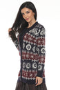 Load image into Gallery viewer, Fair Isle Celestial Cardigan

