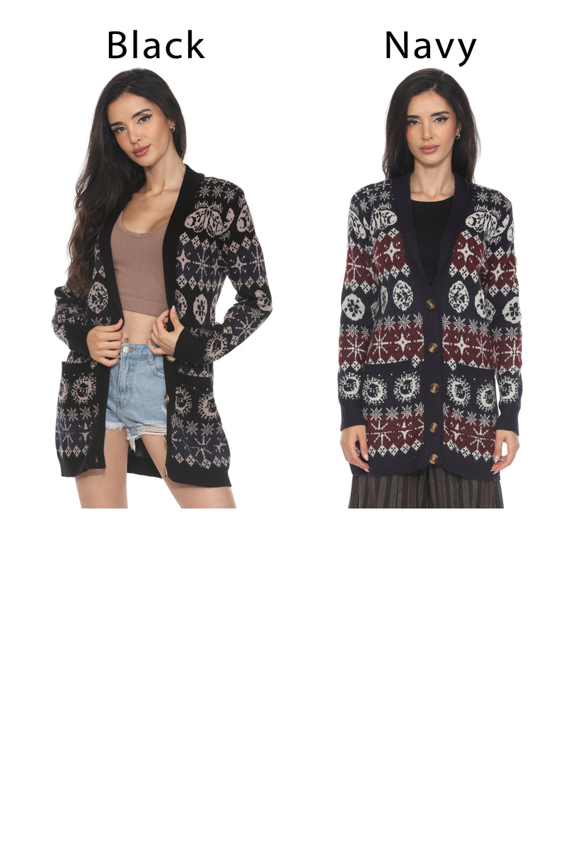 Fair Isle Celestial Cardigan