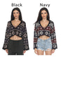 Load image into Gallery viewer, Fair Isle Celestial Crop Cardigan
