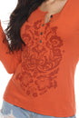 Load image into Gallery viewer, Nirvana Henley LS Tee
