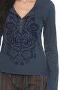 Load image into Gallery viewer, Nirvana Henley LS Tee
