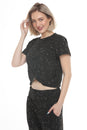 Load image into Gallery viewer, Celestial Twist Front Tee
