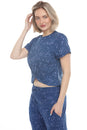 Load image into Gallery viewer, Celestial Twist Front Tee
