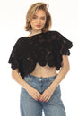 Load image into Gallery viewer, Lace Mandala Crop Top
